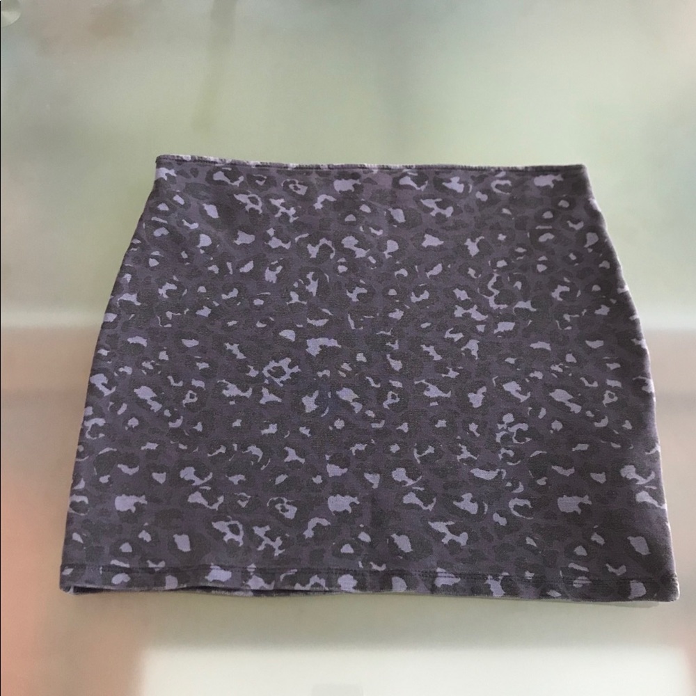 Zara Leopard Mini Skirt, Sz. M